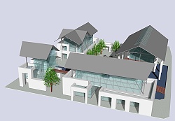 Visionen in der Architektur Vision Städteplanung Centraplan freiburg